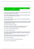 Spirit Airlines - Aviation Terms 11 Exam Questions and Answers