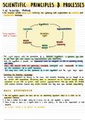 Advanced Higher/ A-Level Biology - Scientific Principles and Processes 