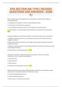 EPA SECTION 608 TYPE I REVISED QUESTIONS AND ANSWERS / SURE A+