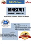 MNE3701 Assignment 2 (COMPLETE ANSWERS) Semester 1 2024 - DUE 30 April 2024