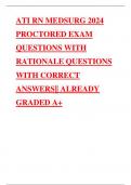 ATI RN MEDSURG 2024 PROCTORED EXAM QUESTIONS WITH RATIONALE QUESTIONS WITH CORRECT ANSWERS|| ALREADY GRADED A+ A nurse is performing a venipuncture on an older adult client whose veins are difficult. Which of the following actions should the nurse take? A