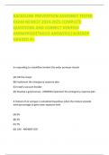 BACKFLOW PREVENTION ASSEMBLY TESTER EXAM NEWEST 2024-2025 COMPLETE QUESTIONS AND CORRECT VERIFIED ANSWERS(DETAILED ANSWERS)|ALREADY GRADED A+