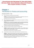 Solutions Manual With Test Bank for Accounting for Non-Specialists 7th Edition By Peter Atrill, Eddie McLaney, David Harvey (All Chapters, 100% Original Verified, A+ Grade)