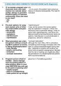 OSCE (DSE) 2022-2023 CORRECTLY SOLVED EXAM (with diagrams).