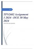 TPN2602 Assignment 1 2024 - DUE 30 May 2024