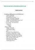 Comp Exam - BIOS252  BIOS 252 (LATEST 2023 2024) Anatomy And Physiology II With Lab – Chamberlain