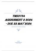 TMS3734 Assignment 2 2024 - DUE 22 May 2024