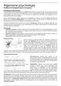 Samenvatting Hoofdstuk 2 Psychologie (De biologische basis van het gedrag) -  Algemene psychologie (K001069A en B001629)