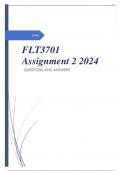 FLT3701 Assignment 2 2024