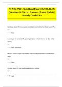 SCMN 3720 - Strickland Final (Ch.9,11,12,13) Questions & Correct Answers | Latest Update | Already Graded A+