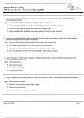 ATI MS COMPREHENSIVE (Detailed Answer Key) EXIT EXAM WITH ACCURATE A+ GRADED SOLUTIONS (SRING 2023) SERIES.