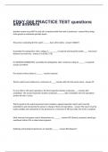 FDNY G60 PRACTICE TEST questions and answers  Sprinkler system must NOT be shut off or impaired while hot work is performed - answer-Place damp cloth guards on individual sprinkler heads