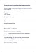 Econ 3100 Exam 2 Questions with Complete Solutions.pdf