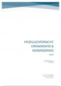 Module opdracht organisatie en verandering: cijfer 9!