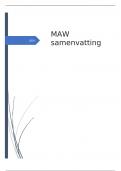 Samenvatting maatschappijwetenschappen; alle centraal examenstof 