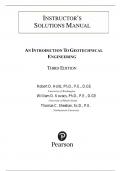 Solution Manual For Introduction to Geotechnical Engineering, An, 3rd Edition by Robert D Holtz, William D. Kovacs, Thomas C. Sheahan