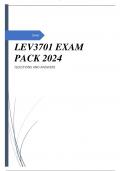 LEV3701 EXAM PACK 2024