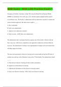 NAB Exam - NHA LOS Practice Exam 1