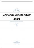 LCP4804 EXAM PACK 2024