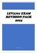 LEV3701 EXAM REVISION PACK 2024