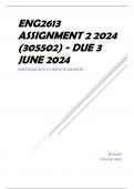 ENG2613 Assignment 2 2024 (305502) - DUE 3 June 2024