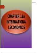 CHAPTER 11a INTERNATIONAL ECONOMICS