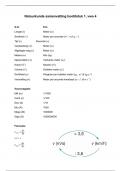 Samenvatting Overal Natuurkunde 4 vwo, Hoofdstuk 1 - Bewegen In Beeld