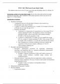 PSYC 2613 Mid-term Exam Study Guide