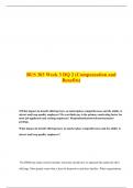  BUS 303 Week 3 DQ 2 (Compensation and Benefits)