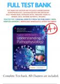 Test bank For Huether and McCances Understanding Pathophysiology 2nd Canadian Edition by Kelly Power-Kean, Stephanie Zettel, Mohamed Toufic El-Hussein, Sue E. Huether, Kathryn L. McCance 9780323778848 Chapter 1-42 Complete Guide.