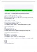 SSI Final Exam Questions and Answers 2024 / Graded A