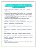 WGU C175 COMPREHENSIVE DETAILED STUDY GUIDE QUESTIONS AND CORRECT ANSWERS [ALREADY GRADED A+ NEWEST EDITION 2024