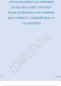 COMPREHENSIVE BUNDLE OF ATI Maternal Newborn Proctored exams, ATLS TESTS , RN VATI Adult Medical Surgical, ATI NURSING CARE OF CHILDREN, Adult health, CLC, ATI COMMUNITY HEALTH, HESI PN EXIT EXAMS, ACLS actual exams, HESI A2 V2 exams, ATI RN COMPREHENSIVE