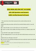 2024 NGN HESI RN EXIT V1, V2, V3, V4, V5, V6, V7, EXAM QUESTIONS AND ANSWERS, 100% VERIFIED NEWEST VERSION