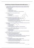 MCB 100 Exam 3 Material (472 Questions) with Verified Answers.