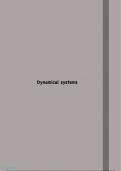 Dynamical Systems