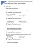  Normal, Binomial, Poisson, and Exponential Distributions exam