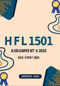 HFL1501 Assignment 6 2024