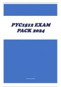 PYC1512 EXAM PACK 2024