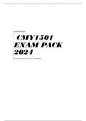 CMY1501 EXAM PACK 2024