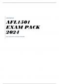 AFL1501 EXAM PACK 2024