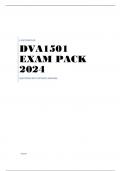 DVA1501 EXAM PACK 2024