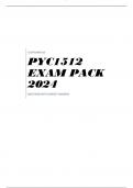 PYC1512 EXAM PACK 2024