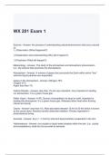 WX 201 Exam 1 Questions and Answers 2024 (Graded A)