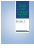 Biology A & B  Full bundle.