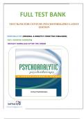 Psychotherapies test bank 10th edition by Frank Dumont ,Raymond J. Corsini & Danny Wedding