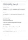 MMC 2000 (FSU) Chapter 2  Florida State University  Question and answers  verified to pass