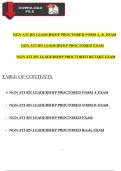 2024 RN LEADERSHIP ATI PROCTORED FORM A & B, EXAM & 2024 NGN RN ATI LEADERSHIP PROCTORED EXAM AND 2024 RETAKE EXAM WITH NGN QUESTIONS AND ANSWERS, 100% VERIFIED NEWEST VERSION