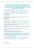 NUR 242 EXAM 3 LATEST ACTUAL EXAM 180 QUESTIONS AND CORRECT DETAILED ANSWERS WITH RATIONALES ALREADY GRADED A+ GALEN COLLEGE OF NURSING.