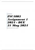 INC4803 Assignment 1 2024 - DUE 31 May 2024